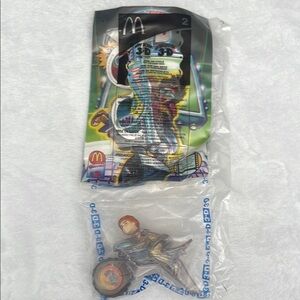 McDonald's Meals #2 Juni On Cycle with 3D Glasses, NIP (010-19)